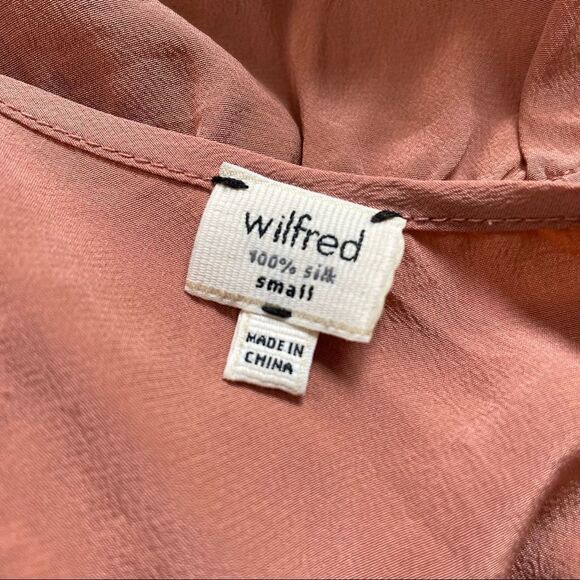 Aritzia Wilfred 100% Silk Peri Romper Size Small - Picture 7 of 11